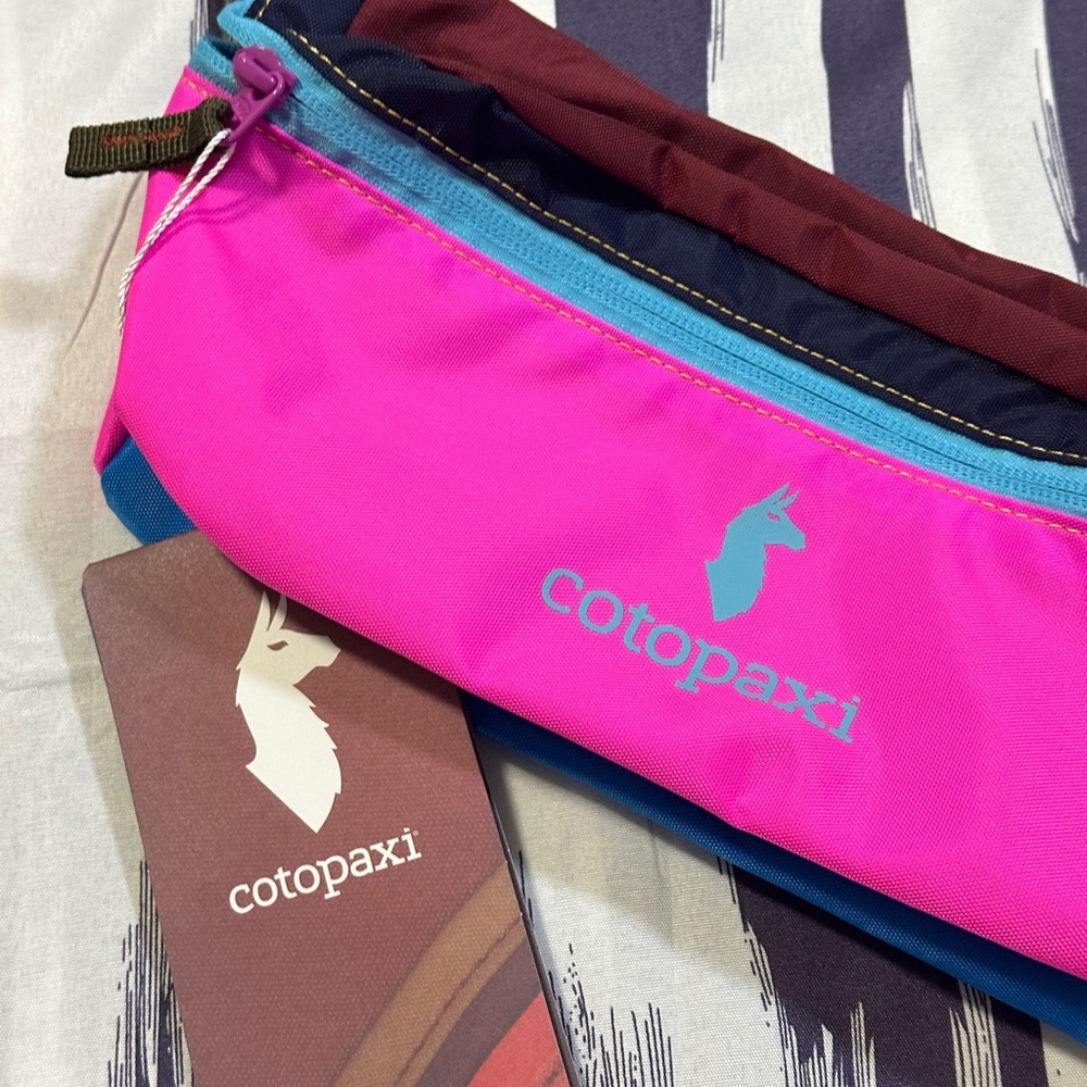 Cotopaxi Pink and Blue Fanny Pack - Picture 3 of 6